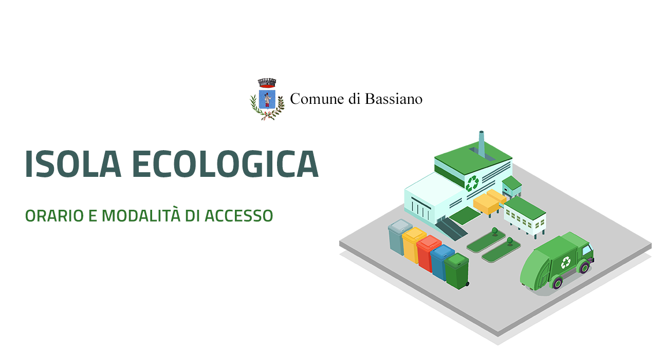 ANTEPRIMA BASSIANO 2025 isola ecologica